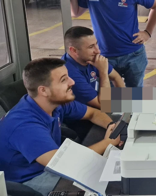 Šalter za registraciju vozila u Brčkom